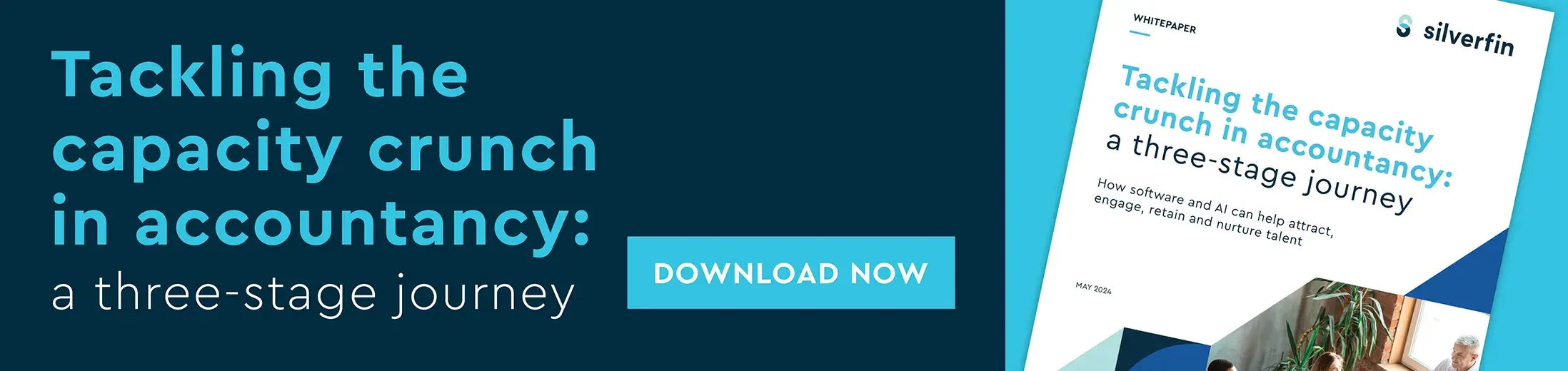 Download your Whitepaper now: Tackling the capacity crunch in accountancy: a three stage journey